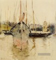 Boote Eintritt in die Medina auf der Isle of Wight Berthe Morisot